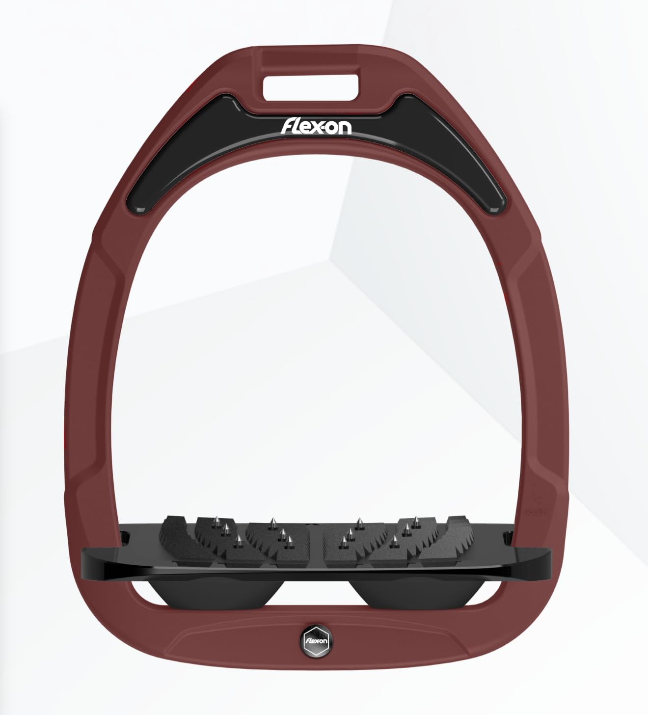 Flexon GC Stirrups IUG Burgundy/Black/Black