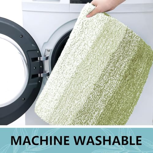Arotive Microfiber Bathroom Rugs, Shaggy Soft Absorbent Bath Rug, 30x20 by Arotive - Used condition - Image 7