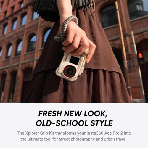 Image of Insta360 Ace Pro 2 Arctic White Limited Edition - Xplorer Bundle Moonlight Silver 8K Camera Co-Engineered with Leica, 1 /1.3 inch Sensor, Dual AI Chip, Leading Low Light, Flip Screen & AI Editing