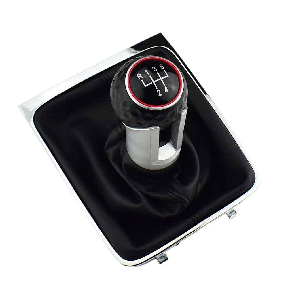 Ydxherta 5 Speed Auto Accessory 5/6 Speed M Gear Shift Knob Car Styling Accessories For Passat B6 2005-2011(5 Speed)