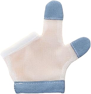 TOYANDONA 1 par Parar de Chupar O Dedo de Sucção Crianças Finger Guard Parar Chupando Dedo Infantil Não Arranhar Luvas Tamanho L