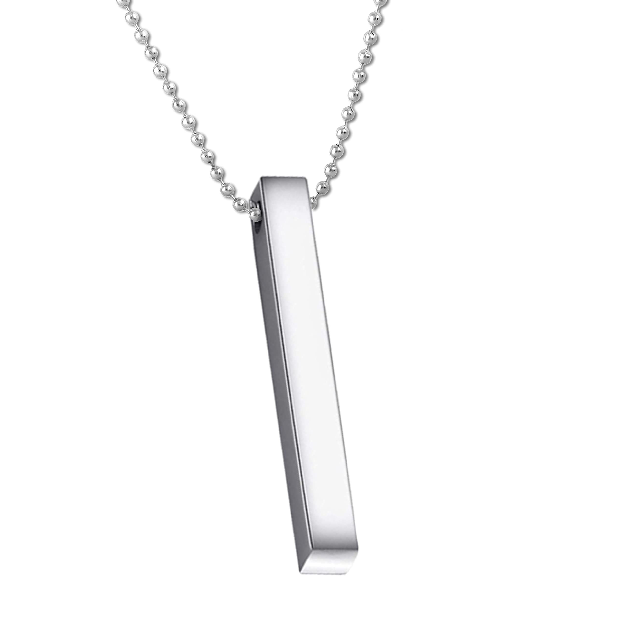See full amazon price history chart for MEENAZ silver Pendant Necklace for Men Women Couples Boy girls Stainless Steel Bar black Necklaces Long Ball Chain Unisex boyfriend gents boys Vertical Stick Locket gym Valentine Platinum Stylish MEENAZ silver Pendant Necklace for Men Women Couples Boy girls Stainless Steel Bar black Necklaces Long Ball Chain Unisex boyfriend gents boys Vertical Stick Locket gym Valentine Platinum Stylish (B0BFLX9KM6) Amazon Price History, Amazon Price Tracker