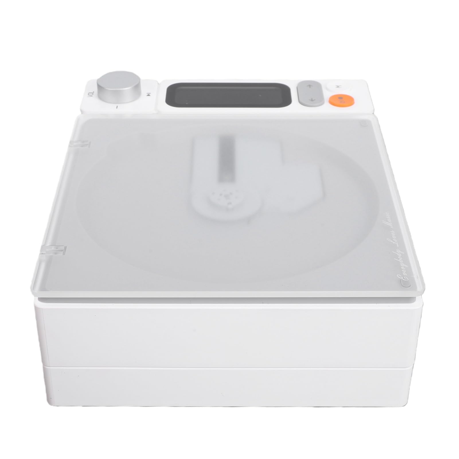 Lecteur CD Bluetooth avec Télécommande sans Fil pour Cinéma Maison, (White)