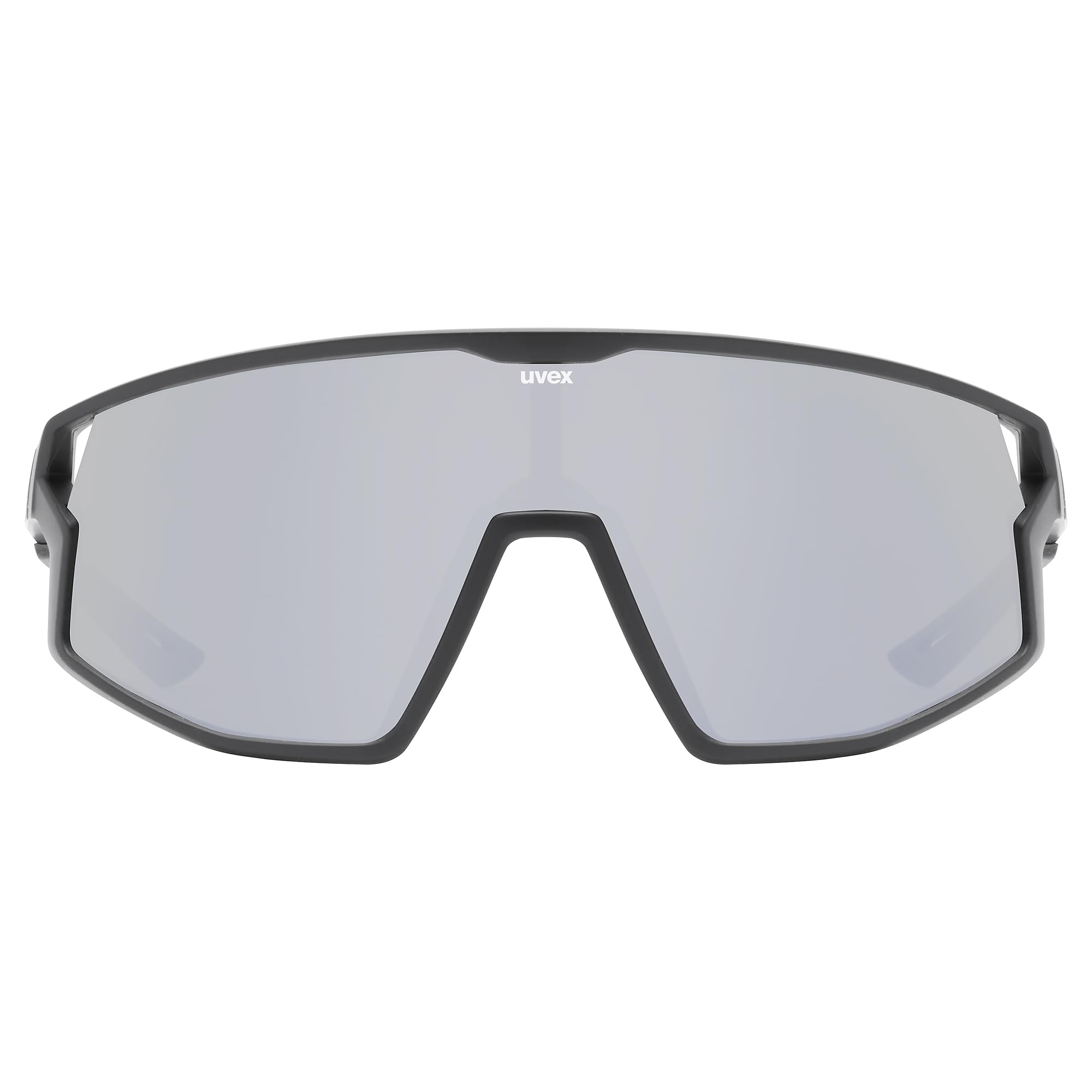 uvex skyryse, okulary sportowe unisex-dorosły, black matt/silver mirror, one size