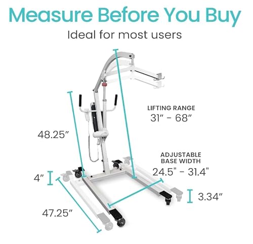 MedLift Electric Patient Lift - Revolutionize Daily Transfers - Up to 400lbs - Thumbnail 5