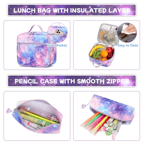 Image of PIG PIG GIRL Kids Backpack for Girls School Bags for Middle School Students Book Bag for Elementary Primary School