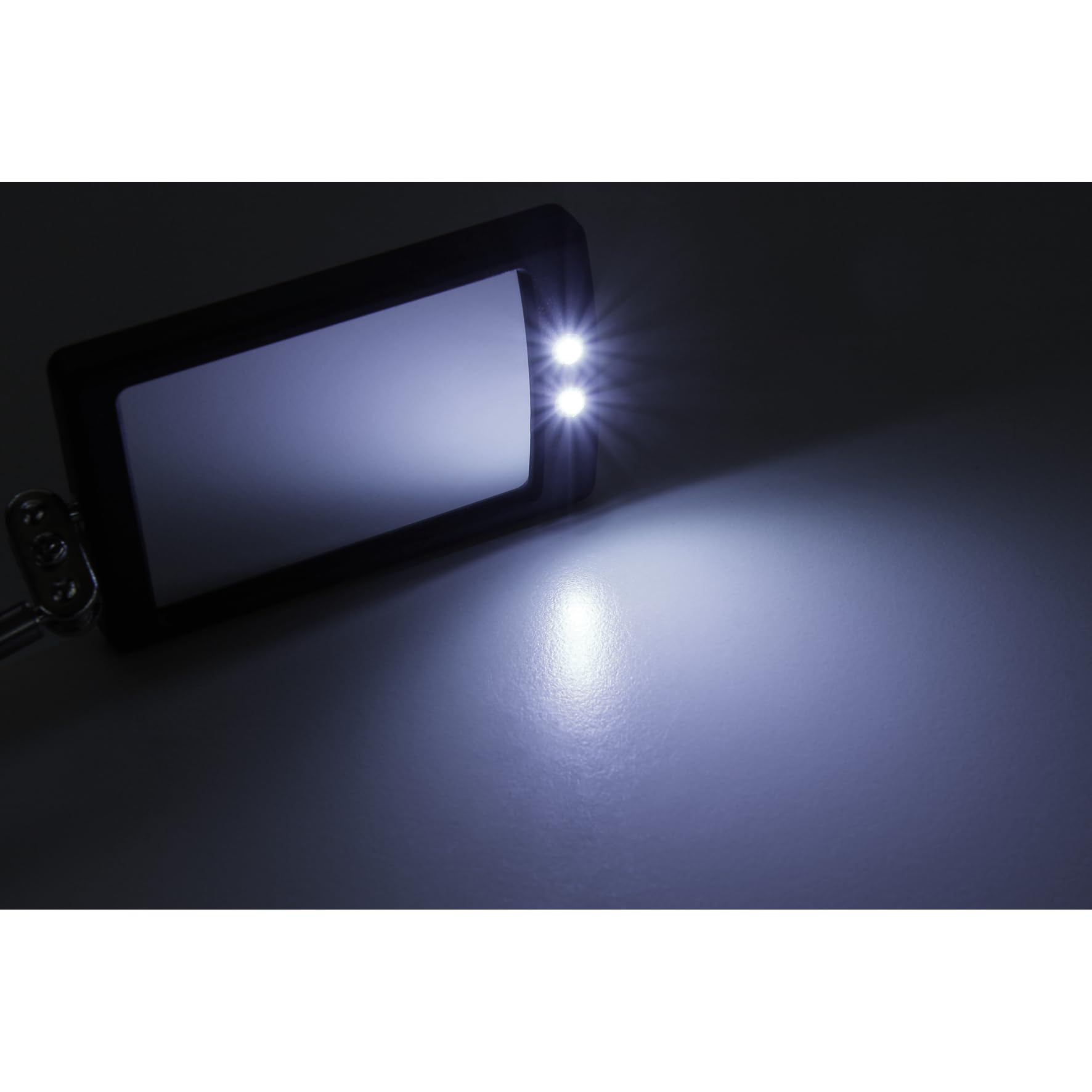 Specchio con LED McPower, telescopio 28-80 cm, specchio 40 x 65 mm