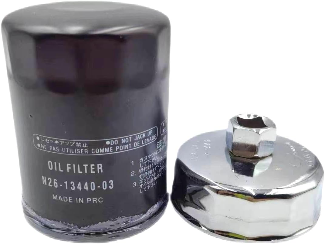 N26-13440-03 Oil Filter Replace For Yamaha 4-stroke outboard engine 300HP 350HP,Tool with filter