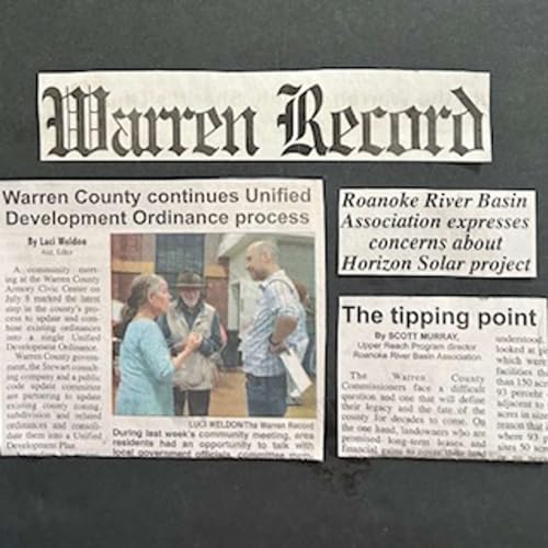 The Warren Record Keeps the Record: Stopping the Mega Solar Land Grab