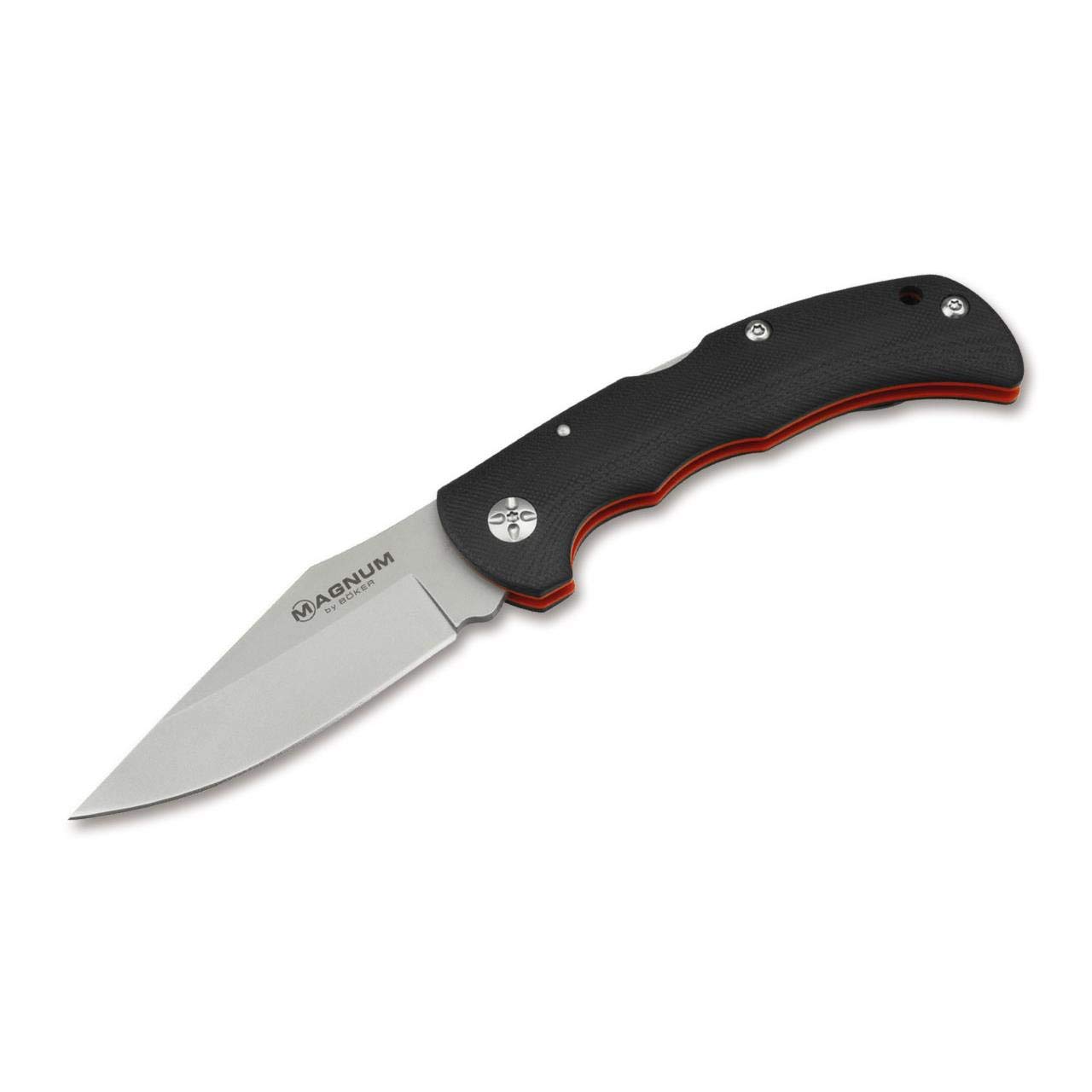 Magnum Unisex – Erwachsene Most Wanted Taschenmesser, Silber, 20,5 cm