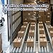 TYXMPH Unpowered Roller Conveyor Table for Boxes, Bags, and Industrial Goods,79in