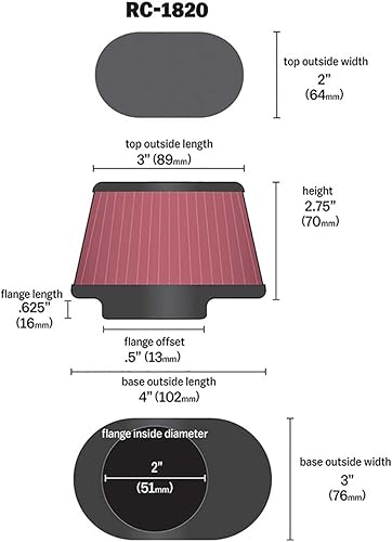 Vista 7 de K&N RC-1820DK - Envoltura de filtro para cargador de secado, color negro, para tu filtro K&N RC-0981