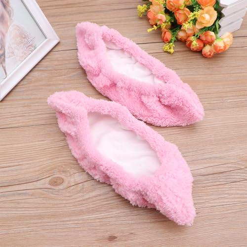 LIOOBO 2 Paar Schlittschuhe-Kufenschoner aus Frottee – Schutzstrümpfe für Kufen, praktisches Zubehör