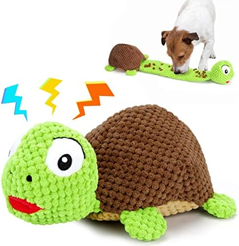 Eneston Squeaky Dog Toys Dog Puzzle Toys Treat Dispensing Crinkle Plush Snuffle Toys Dog Chew Toys for Small Medium and Large Dogs