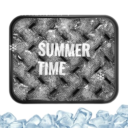 ycezw Asiento de gel refrescante, cojín de gel cómodo, cojín de asiento con refrigeración por agua, cómodo cojín de gel para bebé, niños, estudiantes, coche, viajes