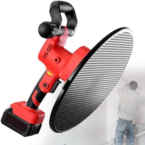 Electric Concrete Trowel - 6-Speed Handheld Cement Smoothing Tool with Lithium Battery - Efficient Mortar Mixer for Polishing & Finishing Walls and Floors