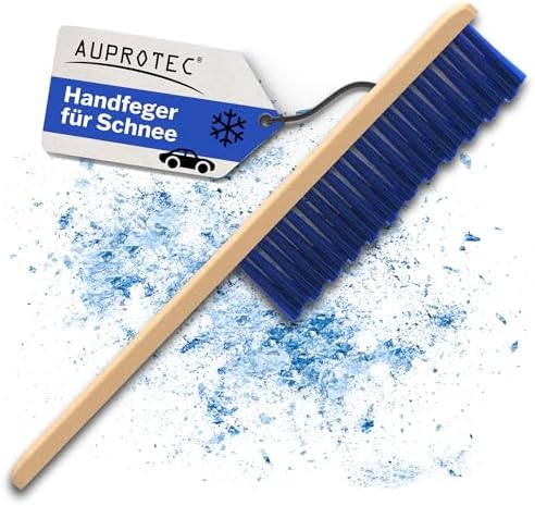 AUPROTEC Snow Brush Car Wood/Hand Brush Car Snow/Snow Brush Car Paint-Friendly/Broom Car Snow/Car Broom Winter/Snow Brush Car Soft / Snow Brush Car with Wooden Handle - View 4