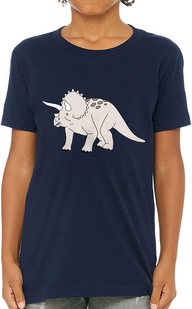 Triceratops Kids' T-Shirt - Kawaii T-Shirt - Colorful Tee Shirt for Kids