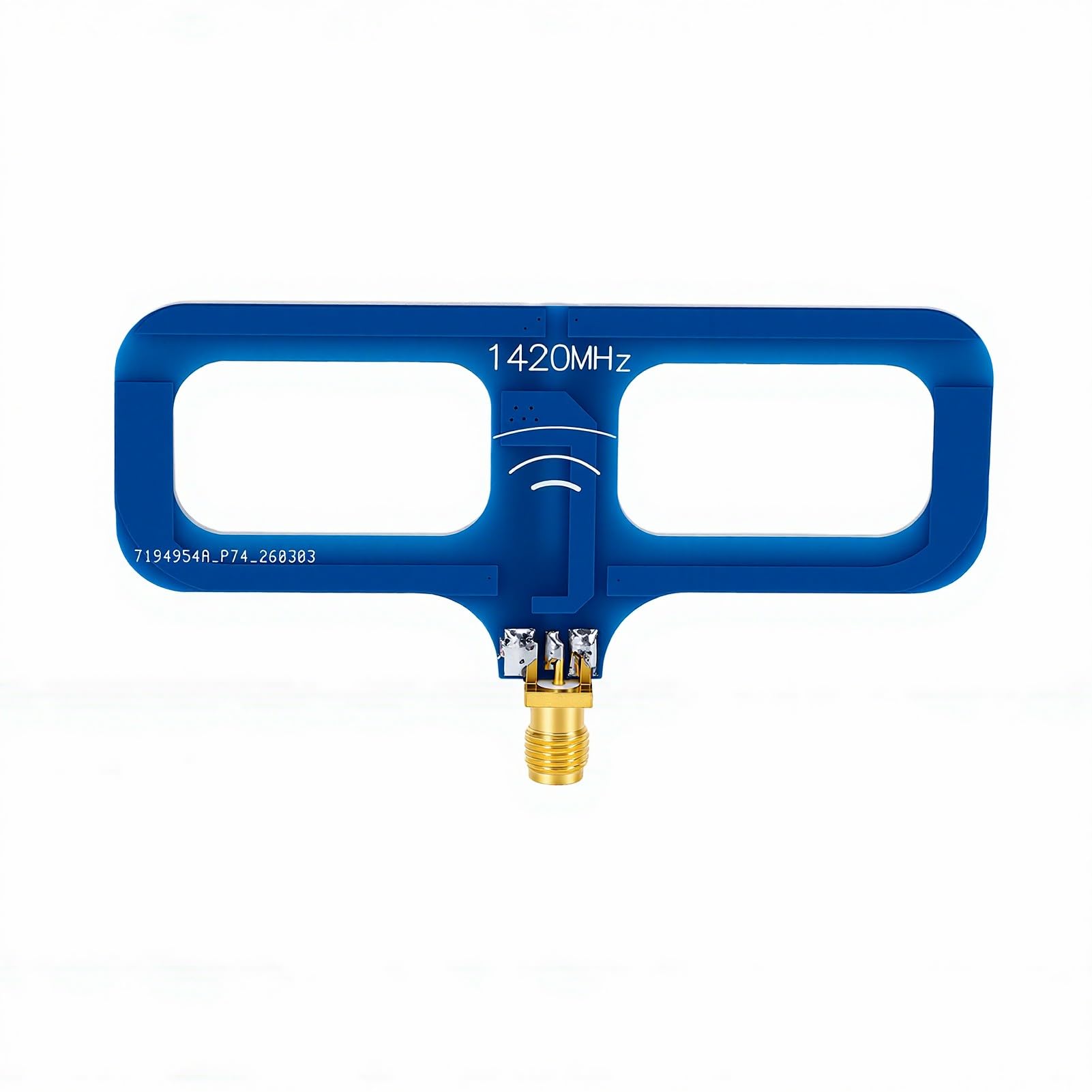 RF da 1,42 GHz, Ad Anello PCB SMA 1330-1530 MHz, con Segnale VSWR Basso da 4,6 DBi 50 W per Dispositivi Remoti di Radioastronomia SDR (Spina femmina)