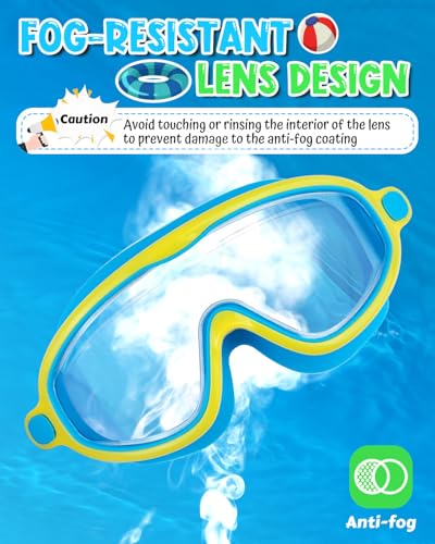 Image of Swim Goggles 2 Pack, Wide View Anti Fog&UV Swimming Goggles for Audlt, No Leak Pool Beach Essentials for Men Women