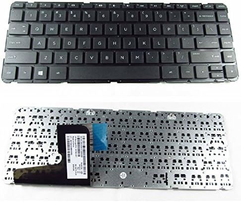 New Laptop Keyboard (Without Frame) Replacement for HP Pavilion 14-n018us 14-n019nr 14-n014nr 14-n047ca 14-n048ca US Layout Black Color