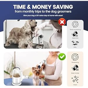 P50 Dog Grooming Vacuum, Pet Grooming Vacuum with Dog Clippers,Deshedding Grooming Tools,Cleaning Tools, 2.5L Large Cup, 12Kpa Adjustable Suction, Ultra-Quiet Pet Grooming Vacuum for Dogs Cats P50 Dog Grooming Vacuum, Pet Grooming Vacuum with Dog Clippers,Deshedding Grooming Tools,Cleaning Tools, 2.5L Large Cup, 12Kpa Adjustable Suction, Ultra-Quiet Pet Grooming Vacuum for Dogs Cats