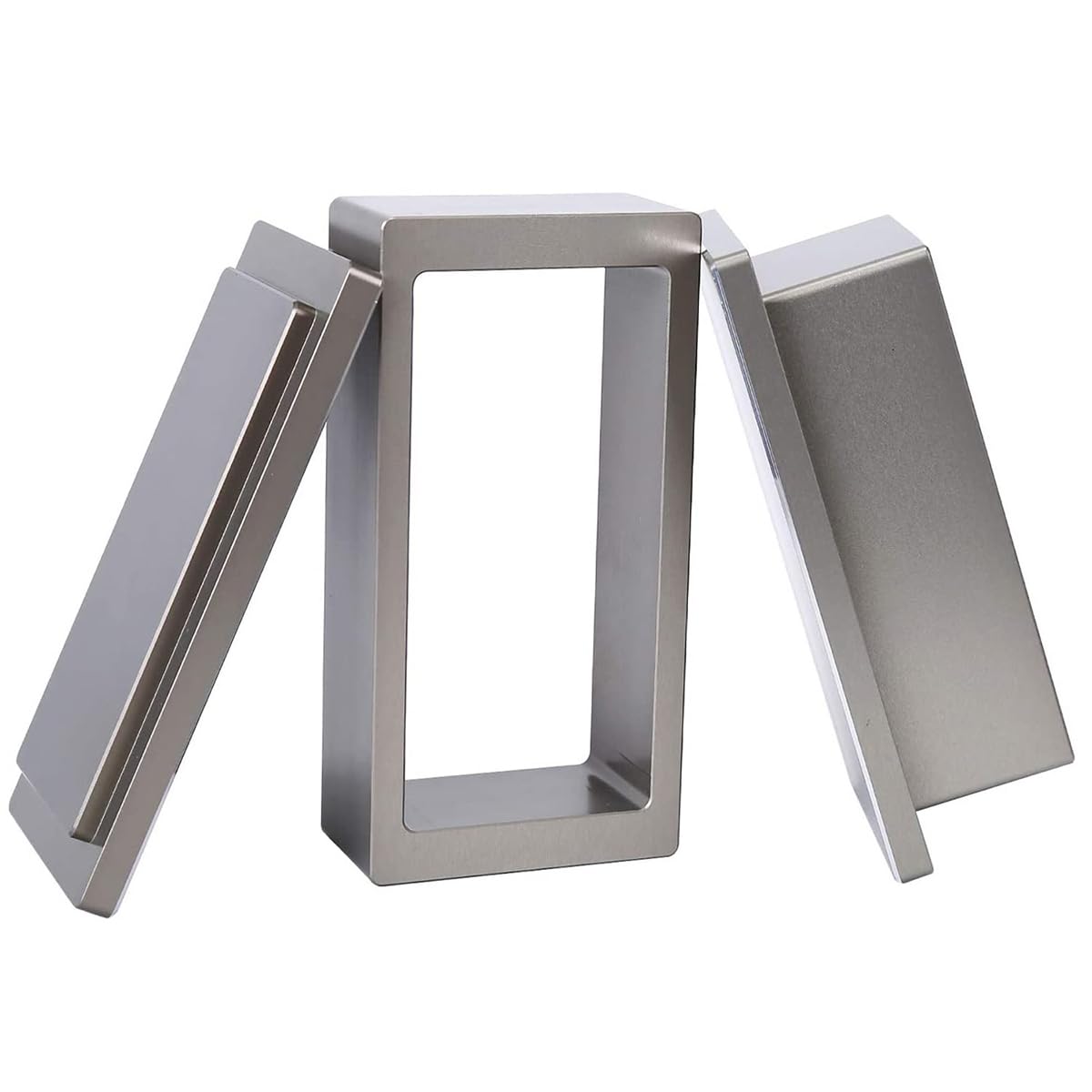 Huba Kolophonium-Vorpressform, 2 "x4" Aluminium rechteckige Vordruckplatte für Kolophonium-Extraktion, langlebige wiederverwendbare Vorpressform