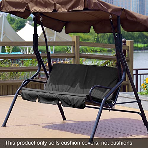 Funda de cojín para columpio de jardín impermeable y cubiertas protectoras para hamaca de patio 7