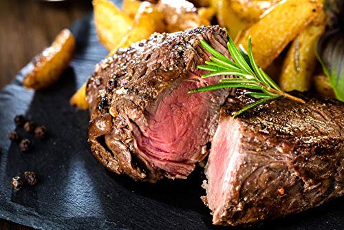 LIZELUO Puzzle 1000 Teile Steak Schneiden Creative Einzigartiges Geschenk Persönlichkeit Spiel Erwachsener Kind Puzzle Spielzeug Cover