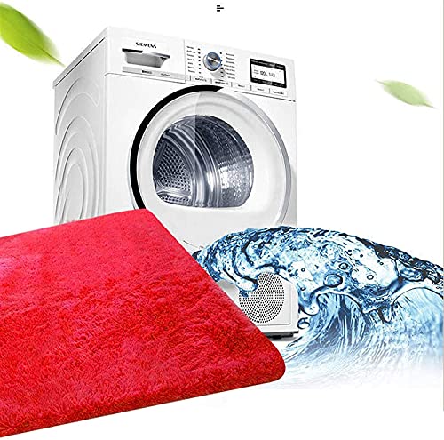 Tapis moderne extra confortable en peluche épaisse haute densité