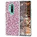 Produktbild Feyten Kompatibel mit OnePlus 8 Pro Hülle mit HD-Schutzfolie [2 Stück], Bling Glänzend Glitzer Weich TPU Silikon Etui Cover Slim Case Schale Schutzhülle für OnePlus 8 Pro (Rosa)