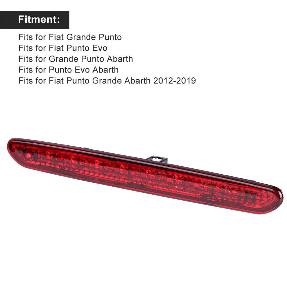 Fanalino Tergilunotto Grande Punto 2012 - Terza Luce Freno Per Auto, 51722247 Montata In Alto Adatto Per