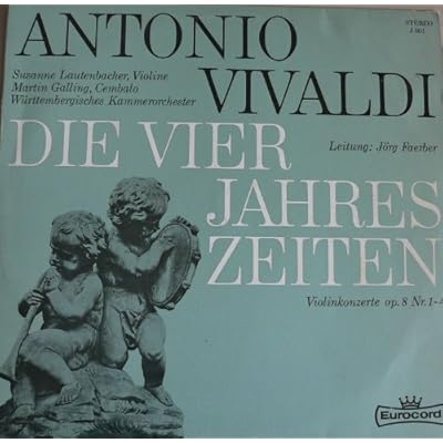Antonio Vivaldi Die vier Jahreszeiten Violinkonzerte Vinyl
