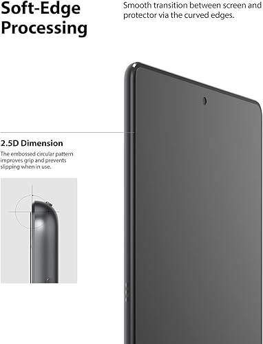 Miniatura 5 de Ringke Protector de pantalla de vidrio templado compatible con iPad de 9ª generación (2021), iPad de 8ª generación (2020), iPad de 7ª generación