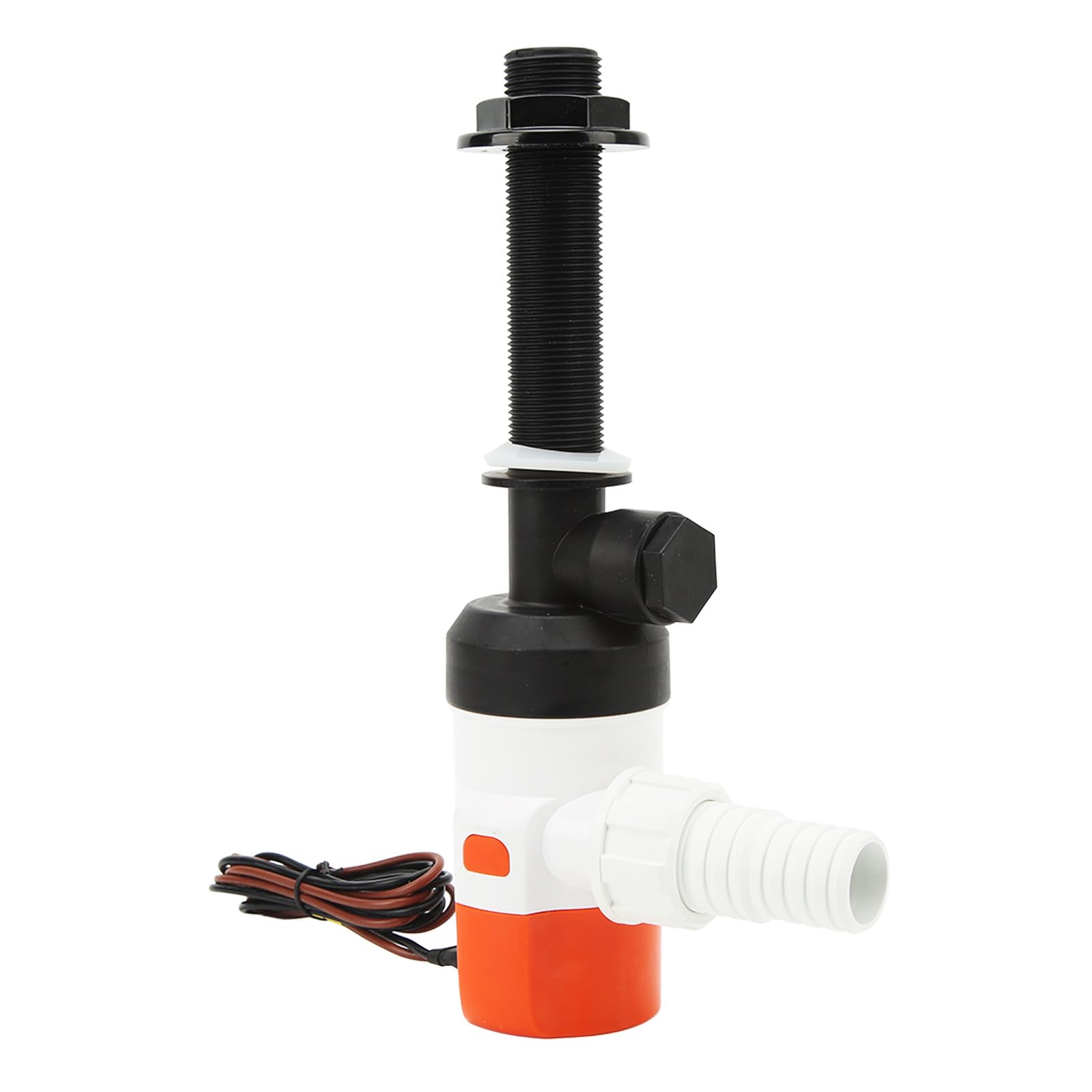 Pompe D'aération de Vivier DC 12 V, Aérateur Submersible SFBP1 G1100 13C 1100 GPH avec Arbre en Acier Inoxydable, pour Bateaux, Yachts de Pêche, Réservoirs de Vivier