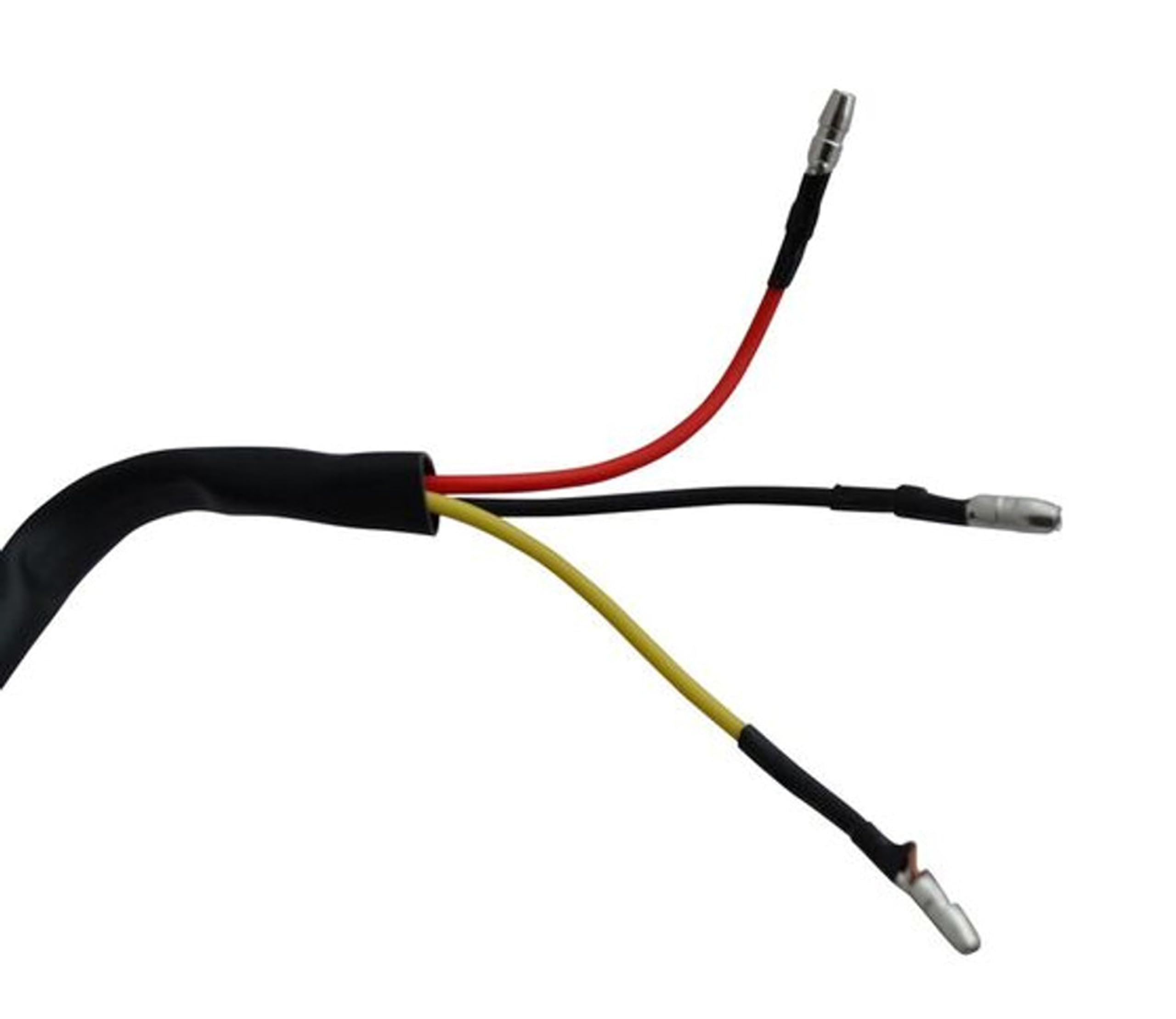 Moto LED Posteriore Luce Stop Posteriore con Supporto Fornito con Rosso e Lente Trasparente