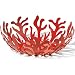 Produktbild Alessi Mediterraneo Obstschale (ESI01/21), edelstahl, rot, Ø 29 cm, H 10,8 cm