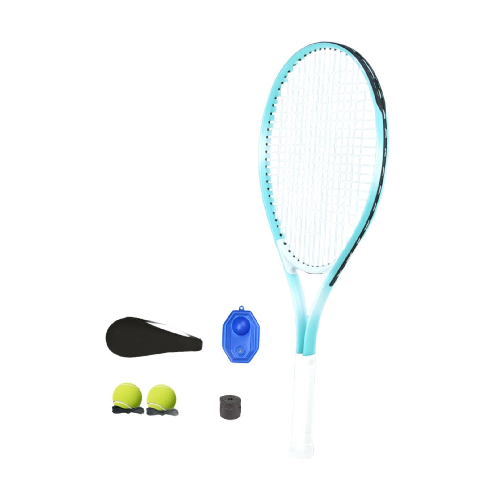 Set di Racchette da Tennis, Attrezzatura per Allenamento Tennis, Regalo Professionale E Ricreativo con Allenatore di Tennis E Palline Rimbalzanti per