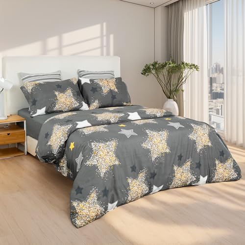 Etrexonline Juego de Funda Nórdica 4 Piezas