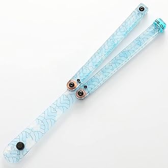 KEEDAS Integral Channel Plastic Handle, Ultra-Lightweight Durable Multitool, Best Balance and Inertia, Great for Beginners, Ideal for Christmas, Birthday, Anniversary (Sea waves-1)