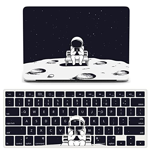Funda MacBook Pro 14 evita arañazos carcasa rígida JZ Lightning con cubre teclado