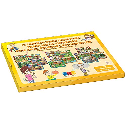 Portada de Laminas para la Expresion Oral Educacion Primaria