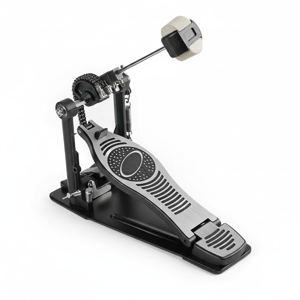 Clapbox Dominator Kick Drum Pedal – Professional Double Chain Bass Drum Pedal, HEAVY DUTY-picture-22