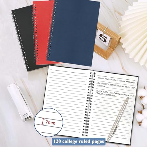 Bloc-notes à spirales A5 GINMLYDA pour organiser vos réunions facilement