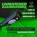 Elusive Wildlife | Kill Light Outfitter Solar-Powered Feeder Light - Night Hog Hunting | Motion-Activated, High-Intensity Lighting (Green)