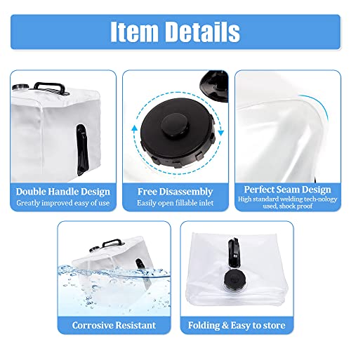 Bolsa de peso para escalera de piscina 2 piezas miniatura 4