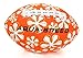 Aqua Speed® Splash Ball | Wasserball | Football | Strandball | Poolball | Wurfball | Neopren | Bunt | Nicht sinkend, Farbe:Orange
