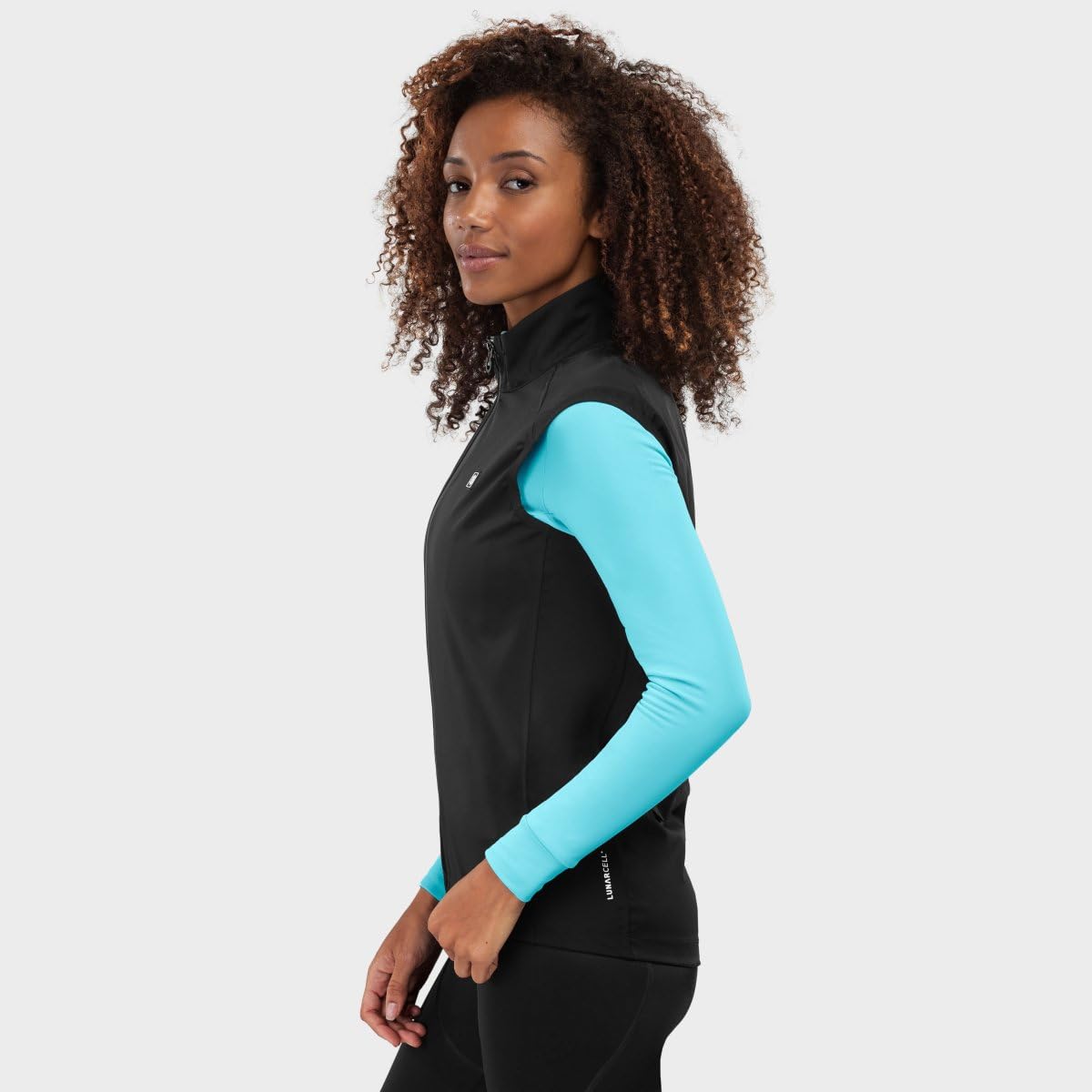 SIROKO Chaleco cortavientos lluvia ciclismo SRX Layer-W Negro