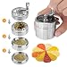 MOHOO Grinder Manual 4 Piezas, Grinder Metálico con Rascador Polen Colector, Trituradora...
