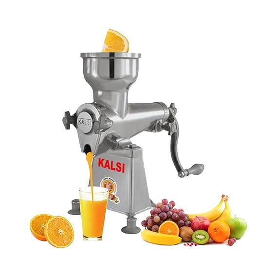 Kalsi Hand Operated Juicer Machine, Silver (No. 9) Amazon.in Home